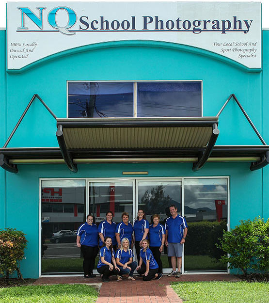 NQ School Photography Staff Group front view